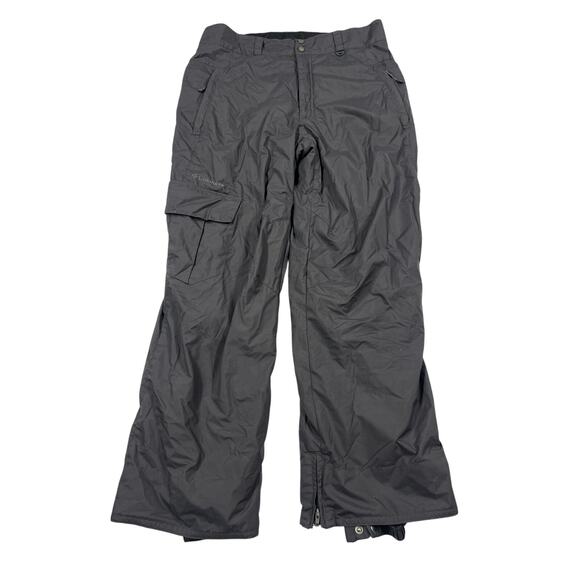 Columbia Ski Pants Men’s L Gray Omni Tech Snowboard Waterproof Breathable - Picture 1 of 16